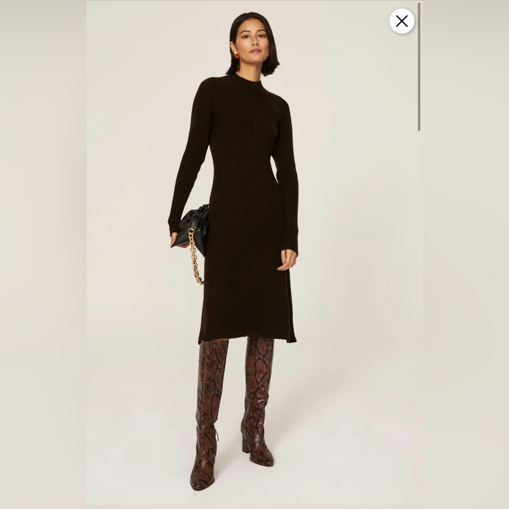 NWT THAKOON Brown Knit Dress